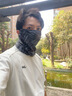 安德瑪（Under Armour）防曬面罩男士掛耳騎行夏季冰絲口罩圍脖套頭巾男女騎手防風(fēng)塵登山 曬單實(shí)拍圖