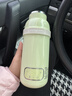 摩飛電器（Morphyrichards）便攜式燒水杯無(wú)線(xiàn)燒水壺電熱水杯旅行電熱水壺恒溫水壺保溫杯嬰兒調奶杯迷你辦公室加熱水杯MR5600 0.45L 【多功能無(wú)線(xiàn)款】精靈綠 曬單實(shí)拍圖