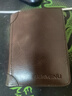 班亞奴男士錢(qián)包班亞奴新款真皮短款超薄駕駛證卡包多功能豎款男式皮夾 咖啡色-普通款（復古頭層皮） 曬單實(shí)拍圖
