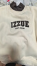 izzue it假兩件拼接加絨加厚衛衣女春秋季舒適保暖休閑潮流半高領(lǐng)上衣 曬單實(shí)拍圖