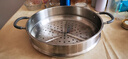 康巴赫304不銹鋼蒸籠帶防燙把手 原廠(chǎng)炒鍋配套蒸屜32cm廚具配件 曬單實(shí)拍圖