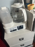 小壯熊奶瓶消毒柜嬰兒恒溫水壺恒溫壺嬰兒沖奶一體機暖奶器溫奶器二合一 【升級款】雪山白 1300ml +暖奶籃 曬單實(shí)拍圖