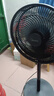 美的（Midea）電風(fēng)扇家用7葉落地扇搖頭電風(fēng)扇循臥室宿舍輕音風(fēng)扇臺式桌面小型風(fēng)扇臺地兩用升級款 黑色丨7葉臺地兩用 曬單實(shí)拍圖