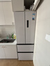 華凌美的出品400L法式多門(mén)60cm超薄零嵌入一級能效雙變頻凈味風(fēng)冷無(wú)霜家用電冰箱HR-419WUFPZ國家補貼 曬單實(shí)拍圖