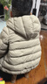 巴拉巴拉童裝兒童排骨羽絨服男童女童親子裝輕薄內(nèi)膽年新款冬裝外套潮 杏仁咖-連帽-白鴨絨 清潔度1000+ 120 充絨量42g 曬單實(shí)拍圖