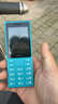 諾基亞（NOKIA）108 4G AI版移動(dòng)聯(lián)通電信廣電全網(wǎng)通 2.4英寸雙卡雙待 直板按鍵學(xué)生老人老年人功能機備用手機藍色 曬單實(shí)拍圖