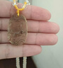 騰涵十二生肖黃水晶吊墜寶寶兒童男女本命年白水晶項鏈12屬相掛件 黃水晶-蛇【小號】 曬單實(shí)拍圖