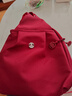 【2026爆款】多功能女包休閑斜挎包時(shí)尚胸包背包輕便百搭美爆了 波爾多紅 曬單實(shí)拍圖