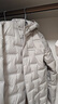 波司登（BOSIDENG）鵝絨羽絨服女士春秋季輕薄連帽寬松短款內膽百搭保暖外套 【店長(cháng)推薦】700+蓬鵝絨-巖石灰-格雷系【卡碼拍大】 M 165/88A 體重約125-140斤 曬單實(shí)拍圖