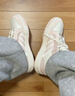 adidas ENTRAP美式校園風(fēng)運動(dòng)少年感復古籃球風(fēng)板鞋男女阿迪達斯   白色/粉色   39 曬單實(shí)拍圖