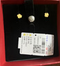 周六福幸運四葉草999黃金耳釘女生日禮物計價(jià)A0912975 一對 約0.85g 曬單實(shí)拍圖