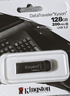 金士頓（Kingston）128GB USB 3.2 Gen 1 U盤(pán) DTKN 大容量U盤(pán) 金屬外殼 讀速200MB/s 學(xué)習辦公投標電腦車(chē)載通用 曬單實(shí)拍圖