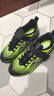 361°兒童足球鞋26四季男女中大童緩震回彈橡膠短釘耐磨運動(dòng)鞋 綠35 曬單實(shí)拍圖