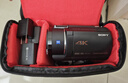 索尼（SONY）FDR-AX45A 4K高清數碼攝像機 dv錄像機直播旅游婚慶便攜式攝影機 256G套裝 曬單實(shí)拍圖