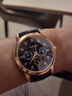 正品男士手表高檔休閑石英表簡(jiǎn)約氣質(zhì)男表皮帶高顏值羅馬時(shí)尚腕表 黑色運動(dòng)款 曬單實(shí)拍圖