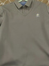 皮爾卡丹（pierre cardin）長(cháng)袖T恤男春秋季半袖上衣商務(wù)休閑假兩件打底衫翻領(lǐng) 深灰色 XL 曬單實(shí)拍圖