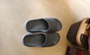 京東京造【3.5cm踩屎感】eva厚底拖鞋男士防臭休閑涼拖鞋 碳灰 42-43 曬單實(shí)拍圖
