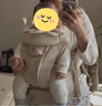 ERGObaby美國二狗背帶腰凳透氣Deluxe便攜解放雙手舒適滿(mǎn)月即用自然米色 曬單實(shí)拍圖