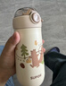 蘇泊爾（SUPOR）兒童保溫杯吸管杯幼兒園上學(xué)水杯寶寶1-3歲316L不銹鋼學(xué)飲杯500ml 曬單實(shí)拍圖