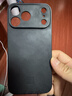 世詠（SHIYONG）適用蘋(píng)果17promax手機殼 iphone17promax保護套全包超薄防摔輕奢羊巴皮簡(jiǎn)約國風(fēng)小羊皮男女款 黑色 曬單實(shí)拍圖