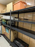 貨架置物架家用倉儲超強多層落地置物架廚房陽(yáng)臺可調節收納貨物架 四層高183cm【黑色-加厚升級】 長(cháng)160cm寬50cm 曬單實(shí)拍圖
