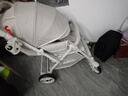 奔昂 嬰兒推車(chē)可坐可躺輕便避震寶寶折疊嬰兒車(chē)雙向BB童車(chē)手推車(chē) 豪華極光灰+可坐可躺+可折疊+可雙向推行+后高配輪 曬單實(shí)拍圖