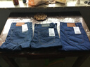 百斯盾萊賽爾牛仔褲男2025春夏新款冰涼輕薄垂墜絲滑百搭休閑中直筒褲 藍色-YE2H0214611 32 2.5尺/175/83A) 曬單實(shí)拍圖