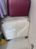 莎米特行李箱18英寸商務(wù)空乘登機旅行箱可上飛機小型拉桿箱 PC338TC米白 曬單實(shí)拍圖