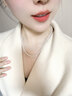 2026新款夏季鎖骨珍珠項鏈頸部裝飾品4mm+6mm小眾設計輕奢高級感 珍珠項鏈4mm一條+6mm一條S7001 曬單實(shí)拍圖
