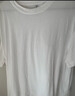 H&M男裝T恤春季內搭氣質(zhì)簡(jiǎn)約標準版型T恤打底衫0685816 白色 L 175/108 曬單實(shí)拍圖