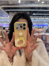 素洛適用蘋(píng)果17promax手機殼多巴胺滿(mǎn)屏波點(diǎn)K貓公仔iPhone16pro創(chuàng  )意卡通指環(huán)扣15簡(jiǎn)約時(shí)尚超好看14防摔 二合一黃底-滿(mǎn)屏波點(diǎn)+黃kt指環(huán)扣 iPhone 17 Pro 曬單實(shí)拍圖