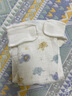 貝肽斯尿布嬰兒紗布一體固定帶褲兜寶寶尿戒子布尿片10-15斤用L碼 4條裝 曬單實(shí)拍圖