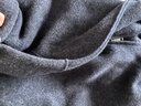 322 WORKHOUSE全羊毛立領(lǐng)針織花苞套頭衫上衣女2026新款春秋季v領(lǐng)長(cháng)袖毛衣B807 深巖灰 M  (165/90A) 曬單實(shí)拍圖