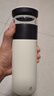 京東京造保溫杯【茶水分離】男女大容量316L不銹鋼泡茶水杯子雅致白500ml 曬單實(shí)拍圖