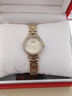 天王手表女士精致小表盤(pán)22mm真鉆石英表顯瘦顯白圣誕禮物送女友31561 圓寶金色LS31561G.G.G 曬單實(shí)拍圖