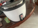 三角牌（Triangle）電飯鍋家用 老式多功能便攜宿舍用小容量不粘內膽電飯煲3-4人 6升加厚鼓型鍋(適合6-9人) 6L 曬單實(shí)拍圖
