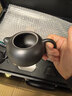 石茗堂紫砂輕奢高檔茶具套裝泡茶壺蓋碗茶杯陶瓷器家用客廳整套功夫茶具 黑紫砂19頭【西施壺+壺承】 曬單實(shí)拍圖
