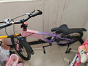 鳳凰官方旗艦店兒童自行車(chē)男女變速青少年學(xué)生山地車(chē)碟剎賽車(chē) 星際 粉紫【單速】輻條輪 20寸【適合125-160cm】 曬單實(shí)拍圖