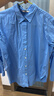 優(yōu)衣庫女裝全棉襯衫/長(cháng)袖襯衣休閑通勤外套26春夏新款482828 63 天藍色 M 曬單實(shí)拍圖