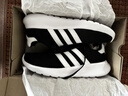 阿迪達斯（adidas）男鞋跑步鞋運動(dòng)鞋輕便減震防滑休閑鞋 黑/白 42 曬單實(shí)拍圖