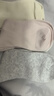 全棉時(shí)代女士休閑襪【7A抗菌】簡(jiǎn)約透氣新疆細絨棉休閑襪【5雙裝】 曬單實(shí)拍圖