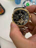 勞力士風(fēng)男士全自動(dòng)機械表鏤空陀飛輪防水夜光商務(wù)高端男表專(zhuān)用 間金黑面 曬單實(shí)拍圖