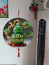 陶然北路葫蘆掛畫(huà)裝飾畫(huà)客廳電視機墻掛飾過(guò)道掛件餐廳壁畫(huà)對門(mén)玄關(guān)免打孔 招財納福306091 30*30 亮麗水晶畫(huà)面+精雕造型 中國結+流蘇掛飾 曬單實(shí)拍圖