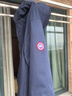 面料故事羅芬女裝衣服新款時(shí)尚氣質(zhì)防風(fēng)保暖外套百搭顯瘦休閑褲套裝早春 藏青色羽絨服 L 曬單實(shí)拍圖