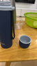 富光保溫杯子彈頭大容量保溫杯男女304不銹鋼真空杯子戶(hù)外旅行茶水杯 磨砂墨蘭500ml 曬單實(shí)拍圖