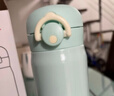 膳魔師（THERMOS）不銹鋼保溫杯大容量男女士?jì)和銛y水杯生日禮物團購定制JNR 淺豆綠 350ml 曬單實(shí)拍圖