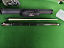 U臺球桿061蝙蝠球桿白巫師大頭桿黑八中式九球分體桿桌球桿 環(huán)球061（光把）+豪華套裝【+59元升7孔桿桶+皮頭】 曬單實(shí)拍圖