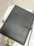 法拉蒙筆記本本子A4加厚記事本商務(wù)羊巴皮面復古記事本工作日記本會(huì )議記錄本辦公文具可定制 灰色-搭扣款 曬單實(shí)拍圖