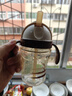 世喜兒童吸管杯直飲杯直飲奶瓶PPSU牛奶杯喝奶喝水1-3-6歲大寶寶水杯 曬單實(shí)拍圖