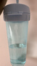 特百惠（Tupperware）茶韻500ml塑料杯男女士學(xué)生運動(dòng)水杯子大容量泡茶杯 冰水藍 曬單實(shí)拍圖